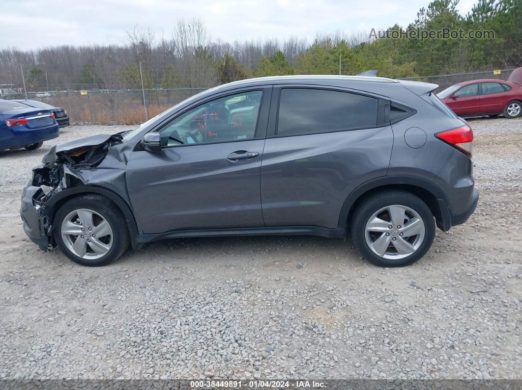 2019 Honda Hr-v Ex Gray vin: 3CZRU5H52KM702887