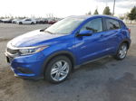 2019 Honda Hr-v Ex Синий vin: 3CZRU5H52KM717499