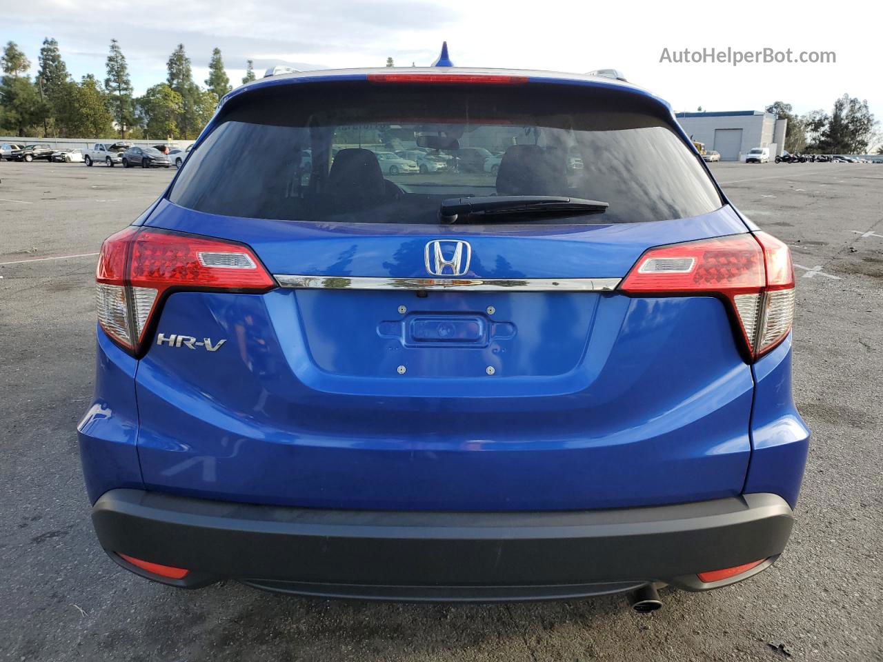 2019 Honda Hr-v Ex Синий vin: 3CZRU5H52KM717499