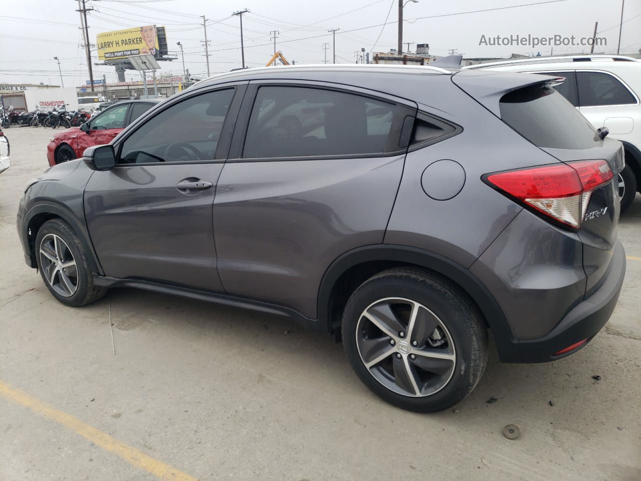 2021 Honda Hr-v Ex Gray vin: 3CZRU5H52MM704819