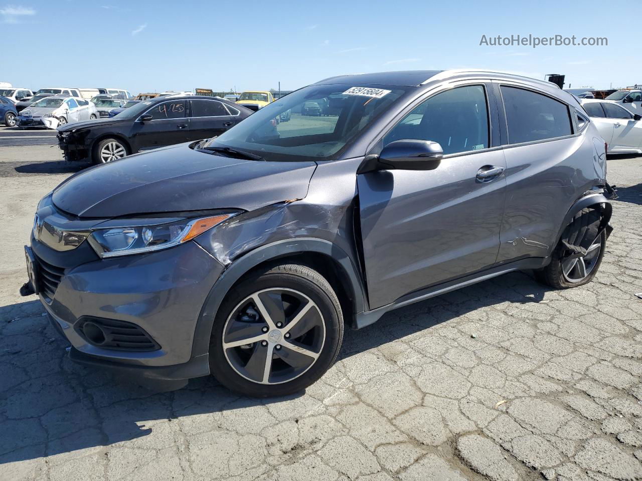 2021 Honda Hr-v Ex Charcoal vin: 3CZRU5H52MM725802