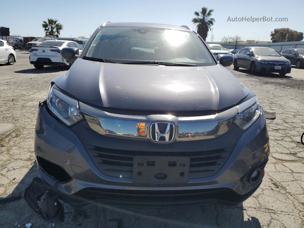 2021 Honda Hr-v Ex Charcoal vin: 3CZRU5H52MM725802