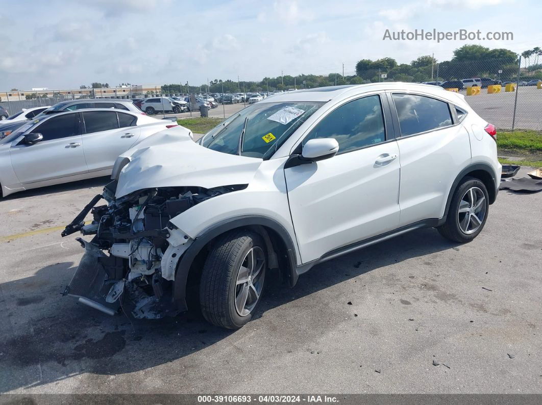 2021 Honda Hr-v 2wd Ex White vin: 3CZRU5H52MM731762