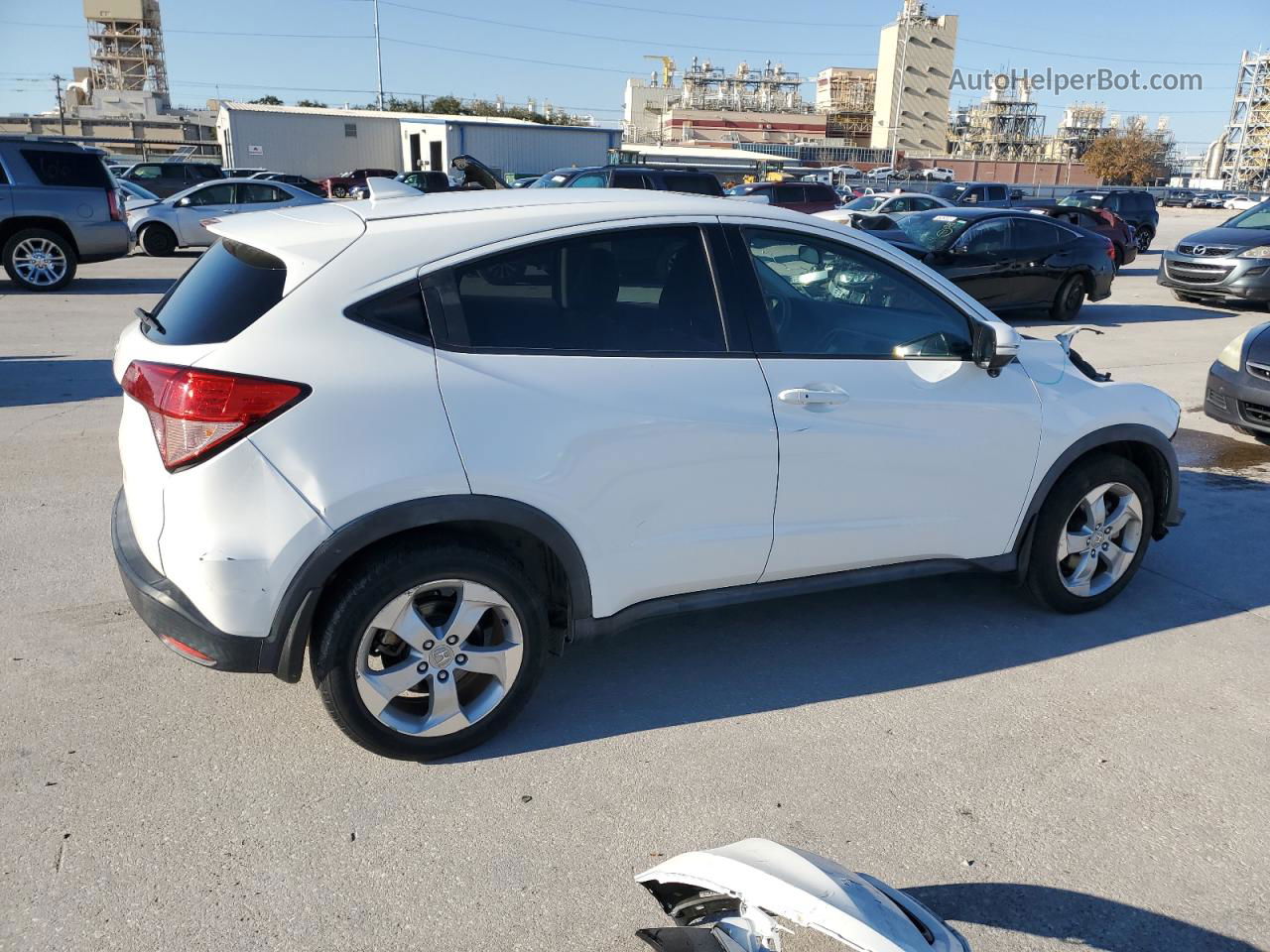 2016 Honda Hr-v Ex White vin: 3CZRU5H53GM716627