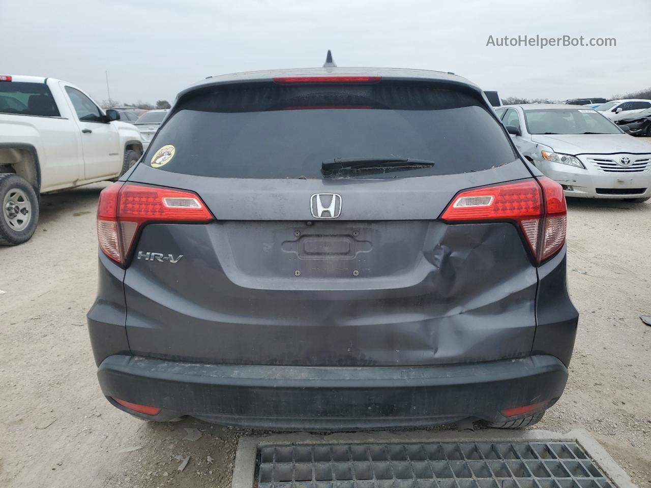 2016 Honda Hr-v Ex Gray vin: 3CZRU5H53GM719737