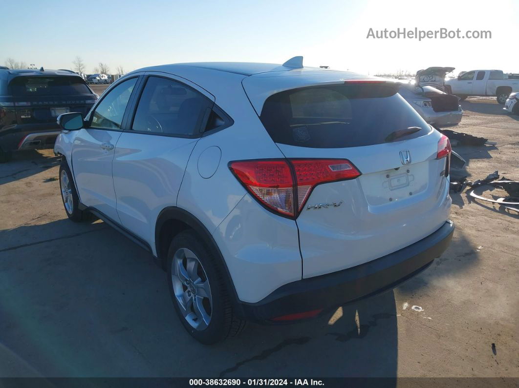 2016 Honda Hr-v Ex White vin: 3CZRU5H53GM721164