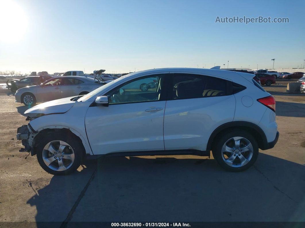 2016 Honda Hr-v Ex White vin: 3CZRU5H53GM721164