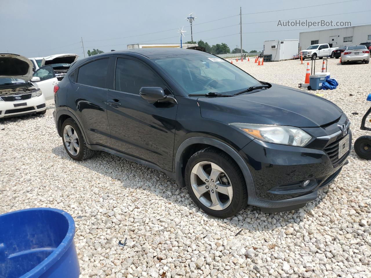 2016 Honda Hr-v Ex Black vin: 3CZRU5H53GM747926