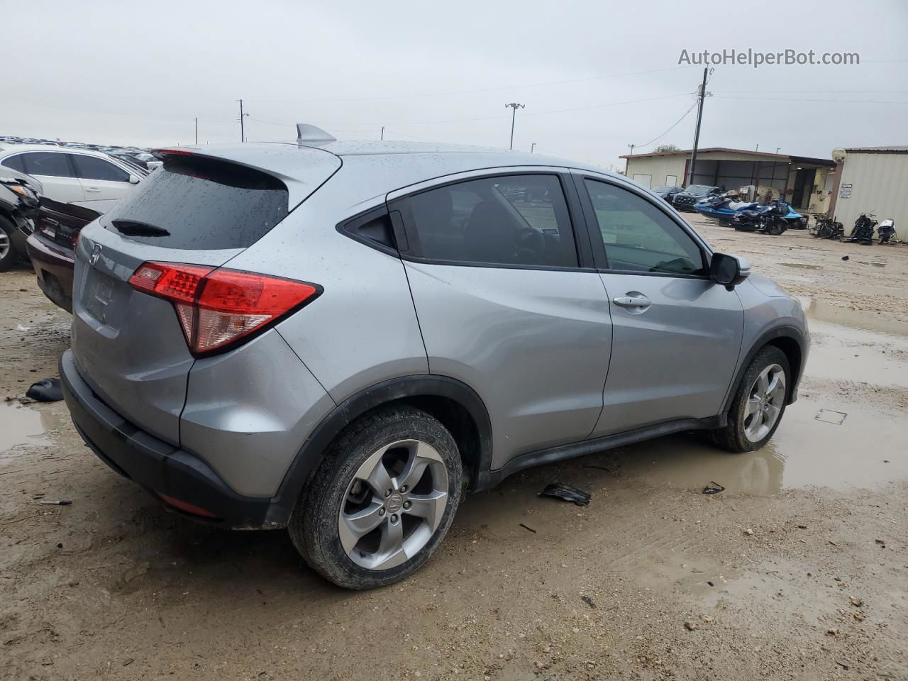 2017 Honda Hr-v Ex Silver vin: 3CZRU5H53HM707718