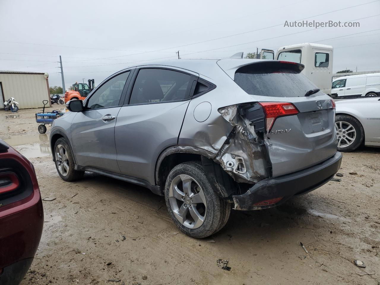 2017 Honda Hr-v Ex Silver vin: 3CZRU5H53HM707718