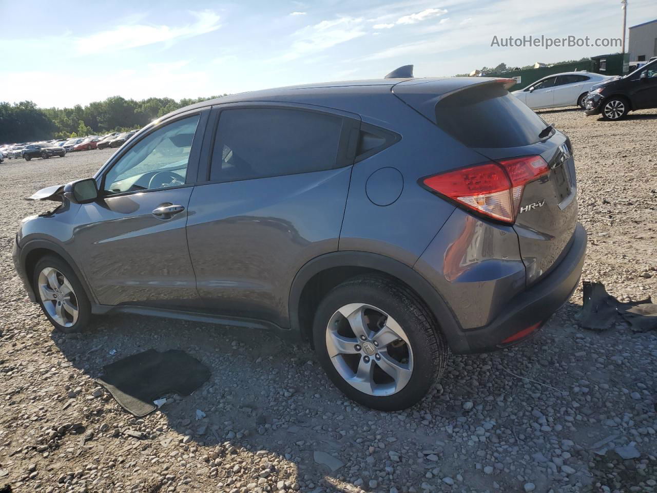 2017 Honda Hr-v Ex Gray vin: 3CZRU5H53HM713602