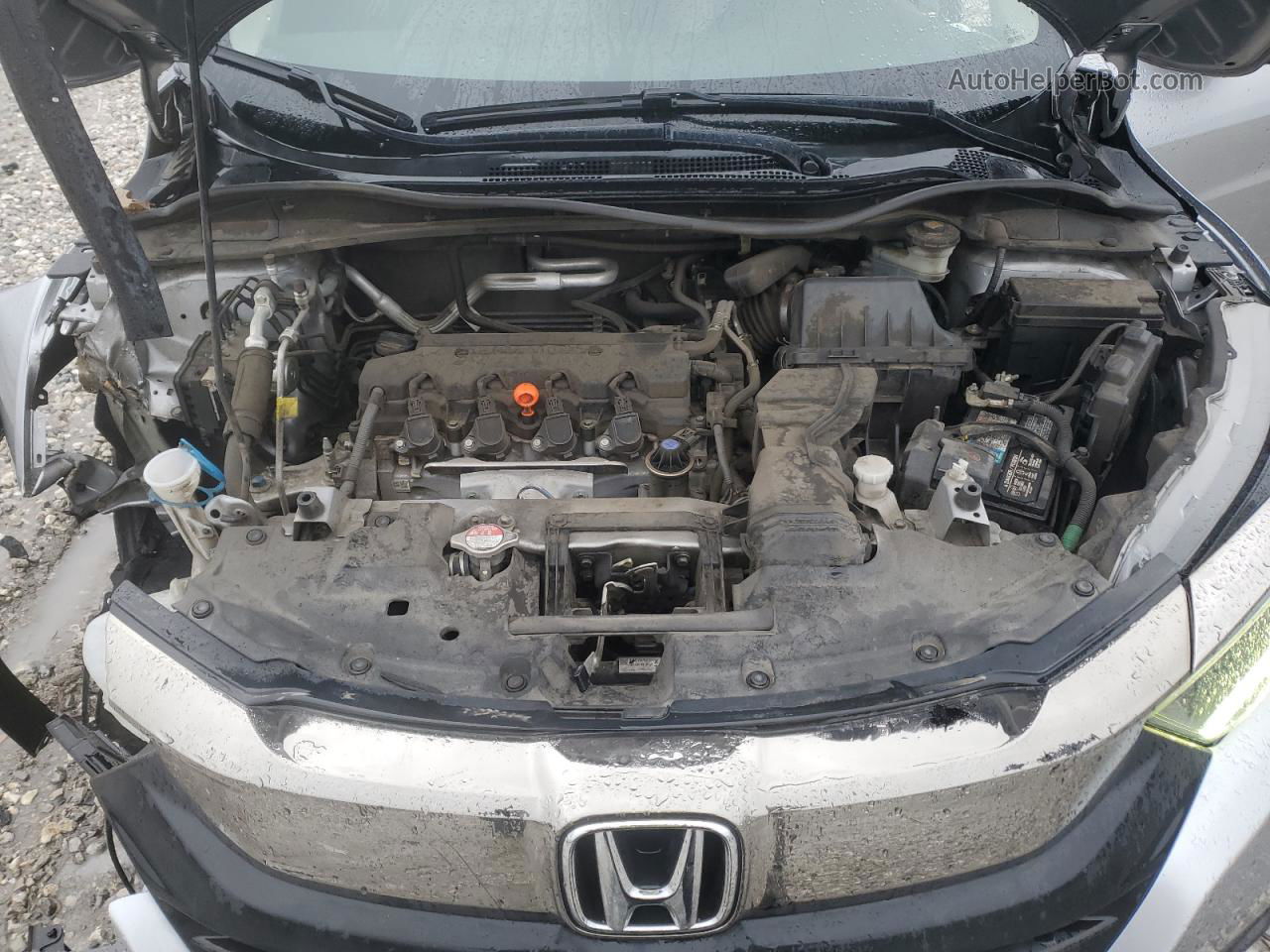 2019 Honda Hr-v Ex Silver vin: 3CZRU5H53KM710951