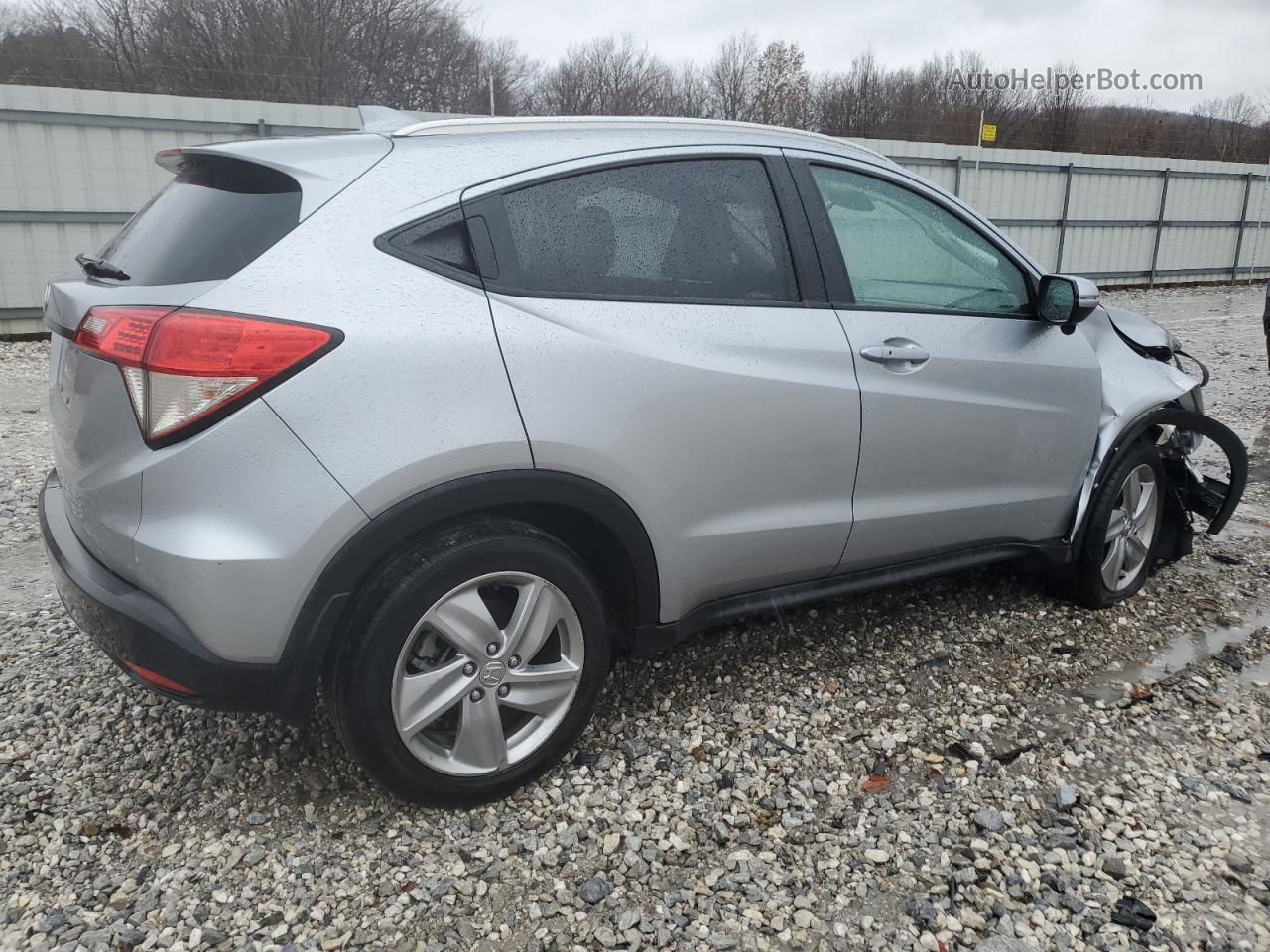 2019 Honda Hr-v Ex Silver vin: 3CZRU5H53KM710951