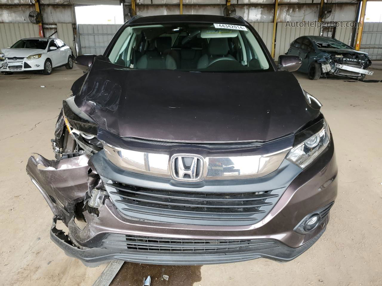 2019 Honda Hr-v Ex Фиолетовый vin: 3CZRU5H53KM722694