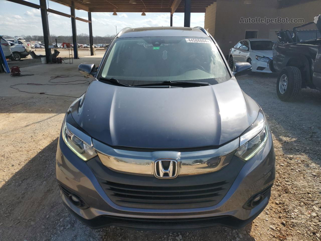 2019 Honda Hr-v Ex Gray vin: 3CZRU5H53KM725918