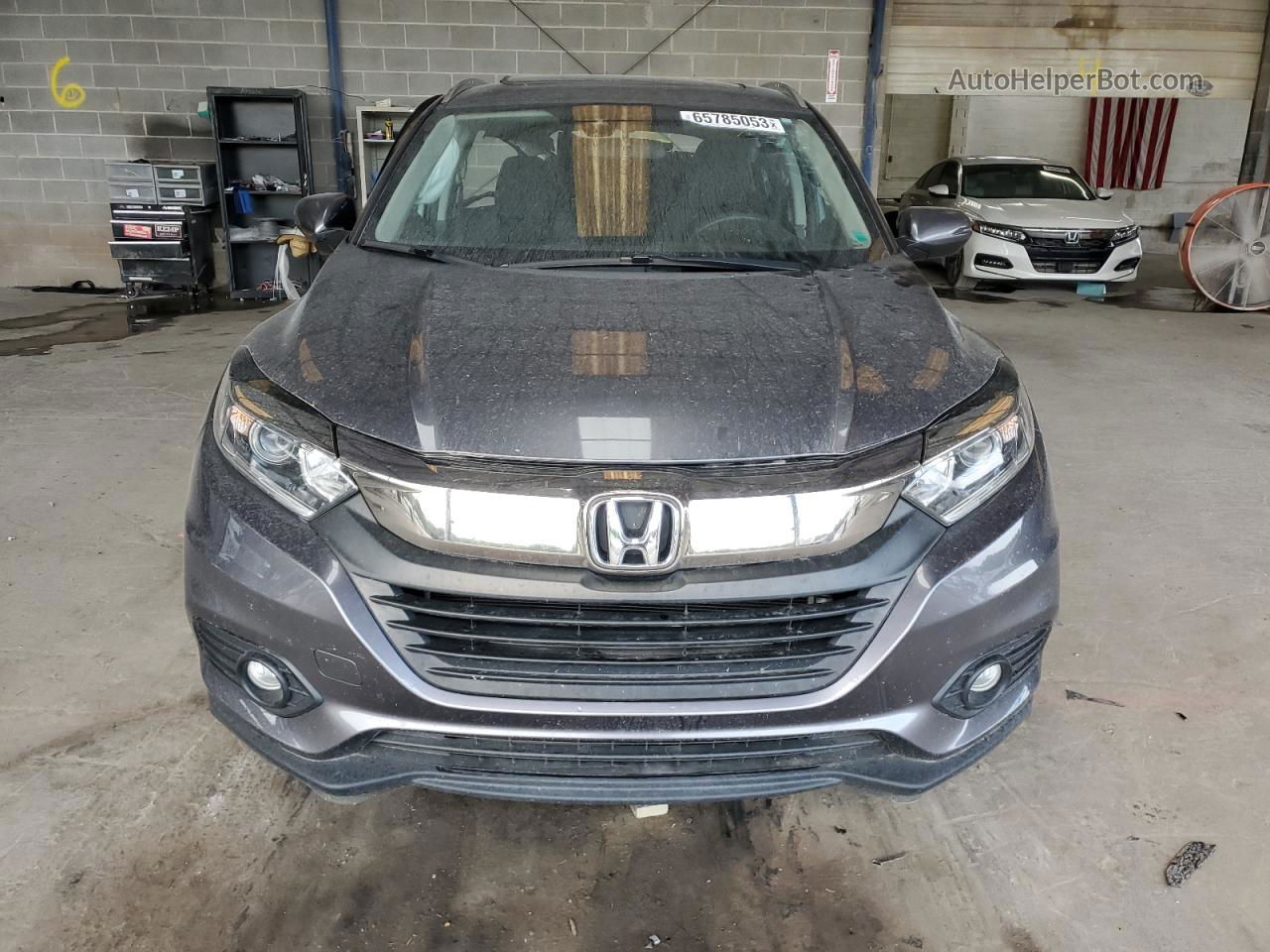 2019 Honda Hr-v Ex Silver vin: 3CZRU5H53KM726938