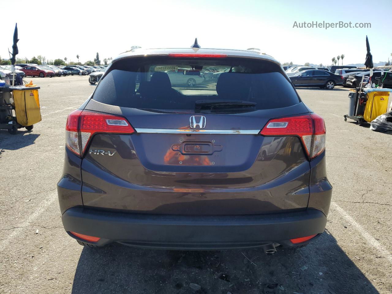 2019 Honda Hr-v Ex Коричневый vin: 3CZRU5H53KM729922