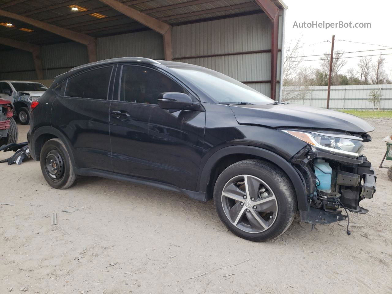 2021 Honda Hr-v Ex Черный vin: 3CZRU5H53MM732662