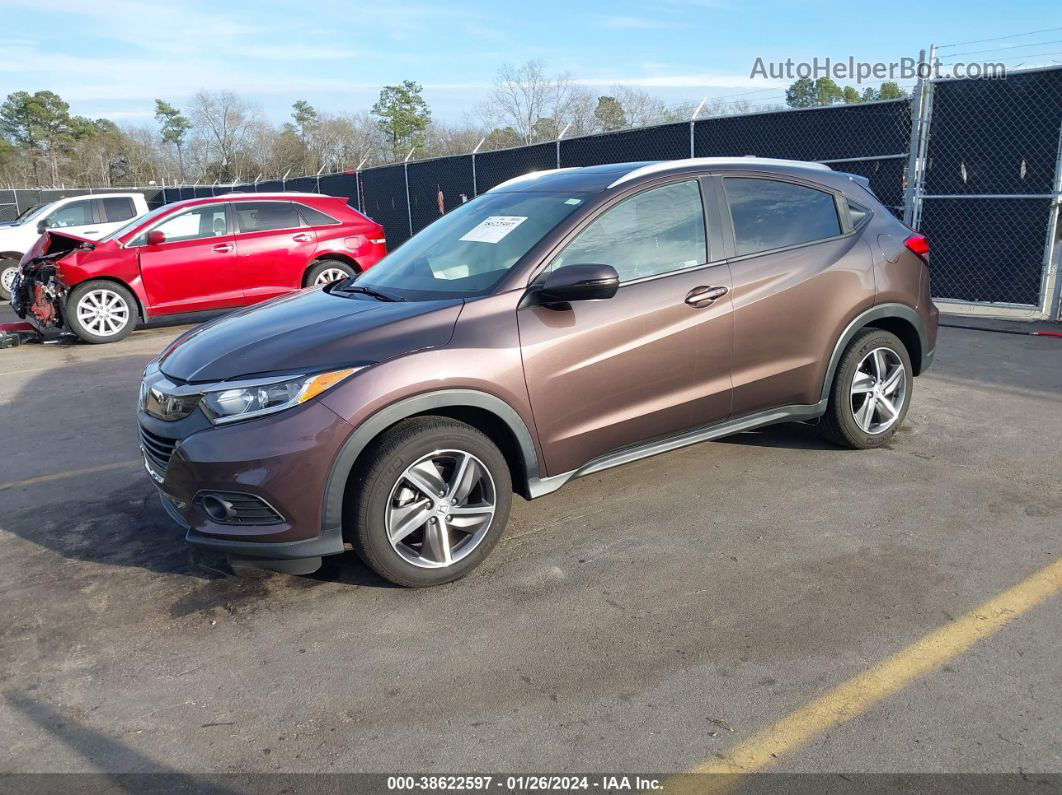 2021 Honda Hr-v 2wd Ex Purple vin: 3CZRU5H53MM733018