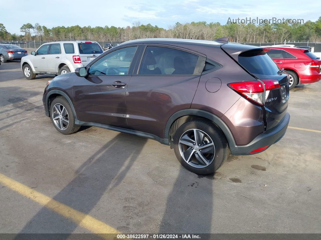 2021 Honda Hr-v 2wd Ex Purple vin: 3CZRU5H53MM733018