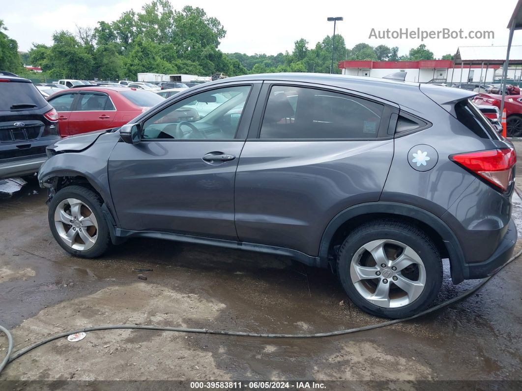 2016 Honda Hr-v Ex Gray vin: 3CZRU5H54GM712652