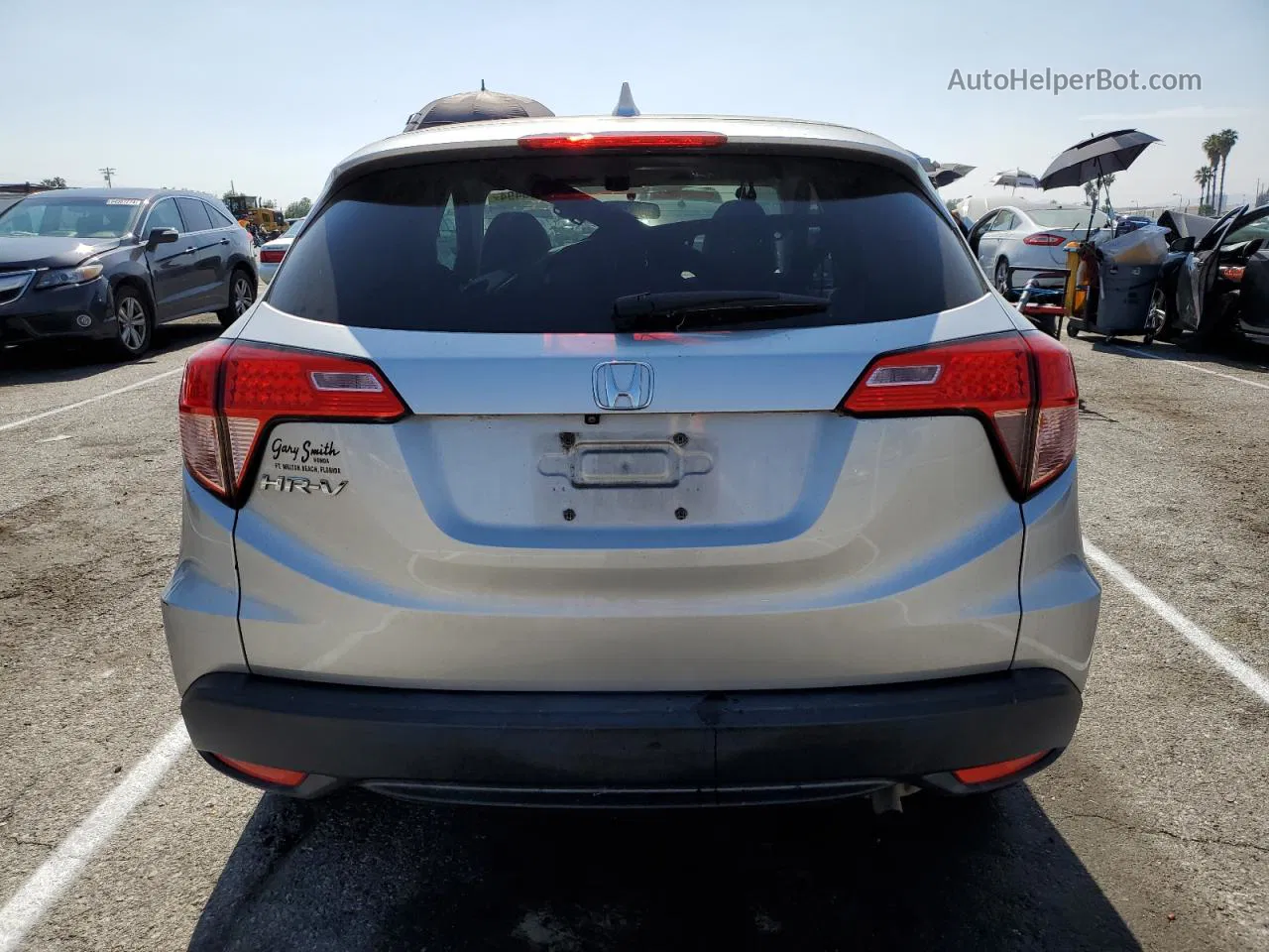 2016 Honda Hr-v Ex Silver vin: 3CZRU5H54GM733159