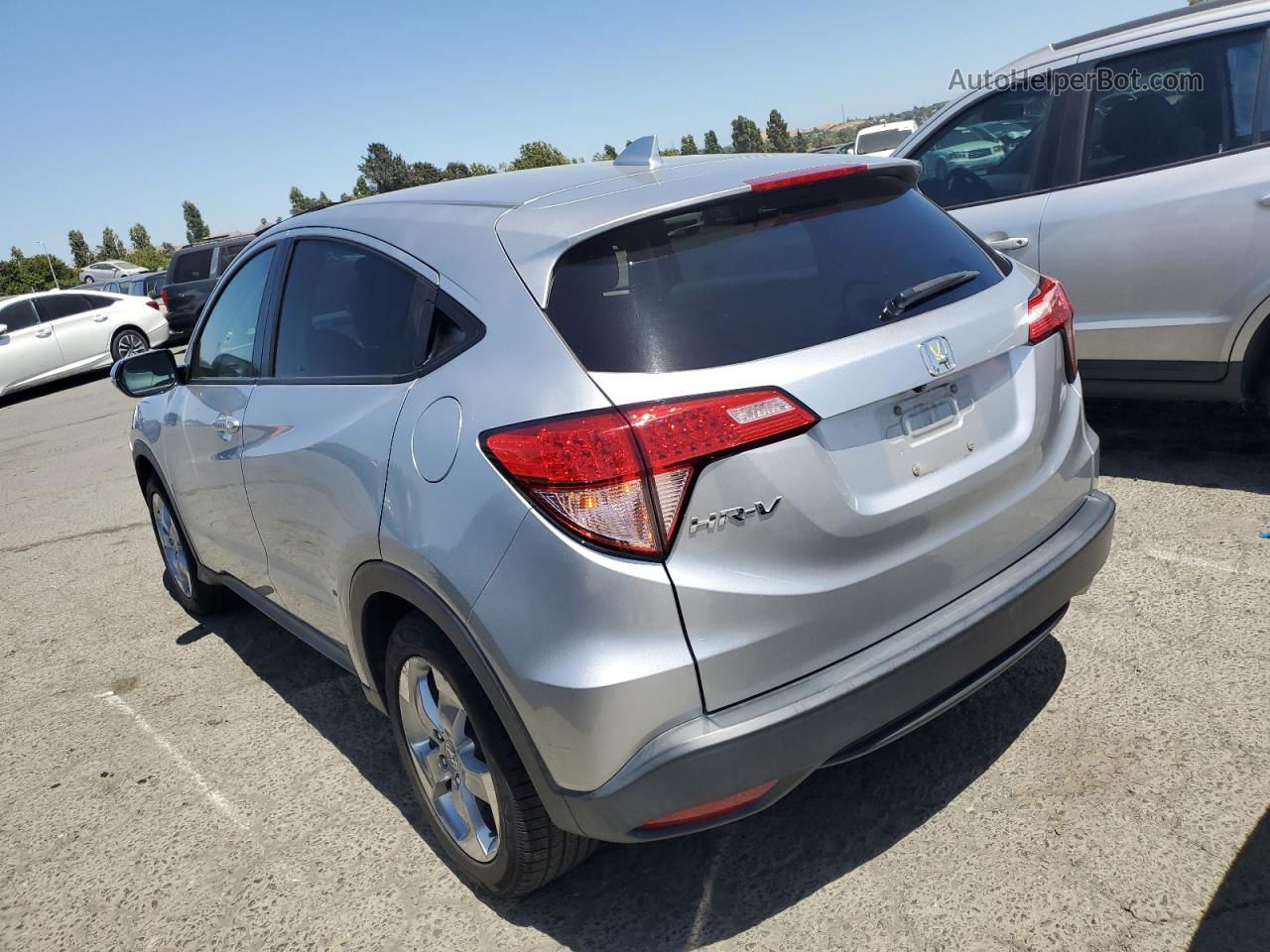 2016 Honda Hr-v Ex Silver vin: 3CZRU5H54GM745330