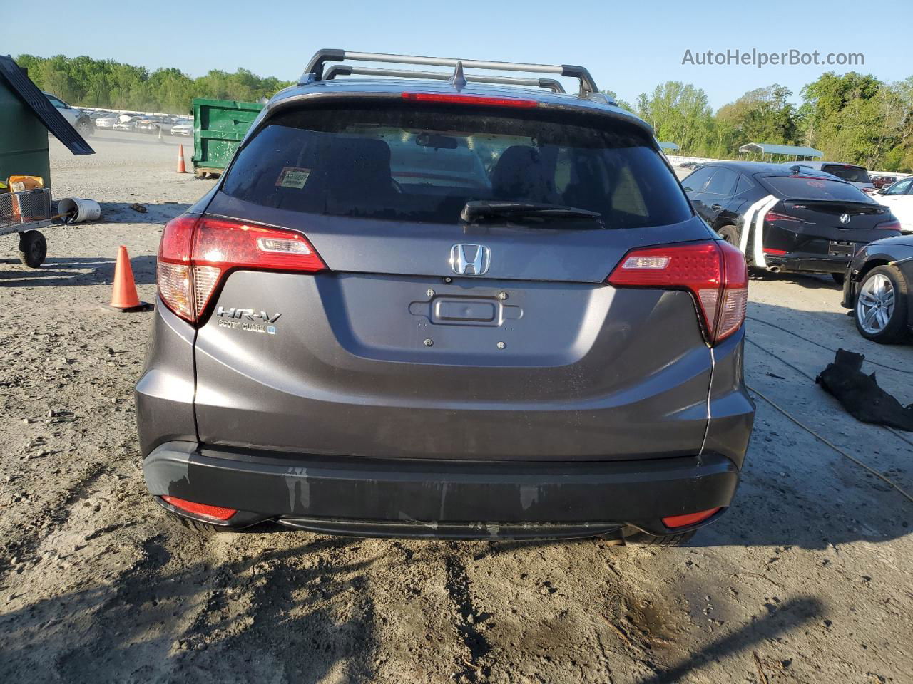 2016 Honda Hr-v Ex Charcoal vin: 3CZRU5H54GM747420