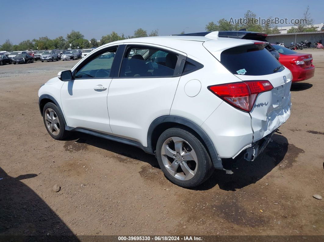 2017 Honda Hr-v Ex White vin: 3CZRU5H54HM718193