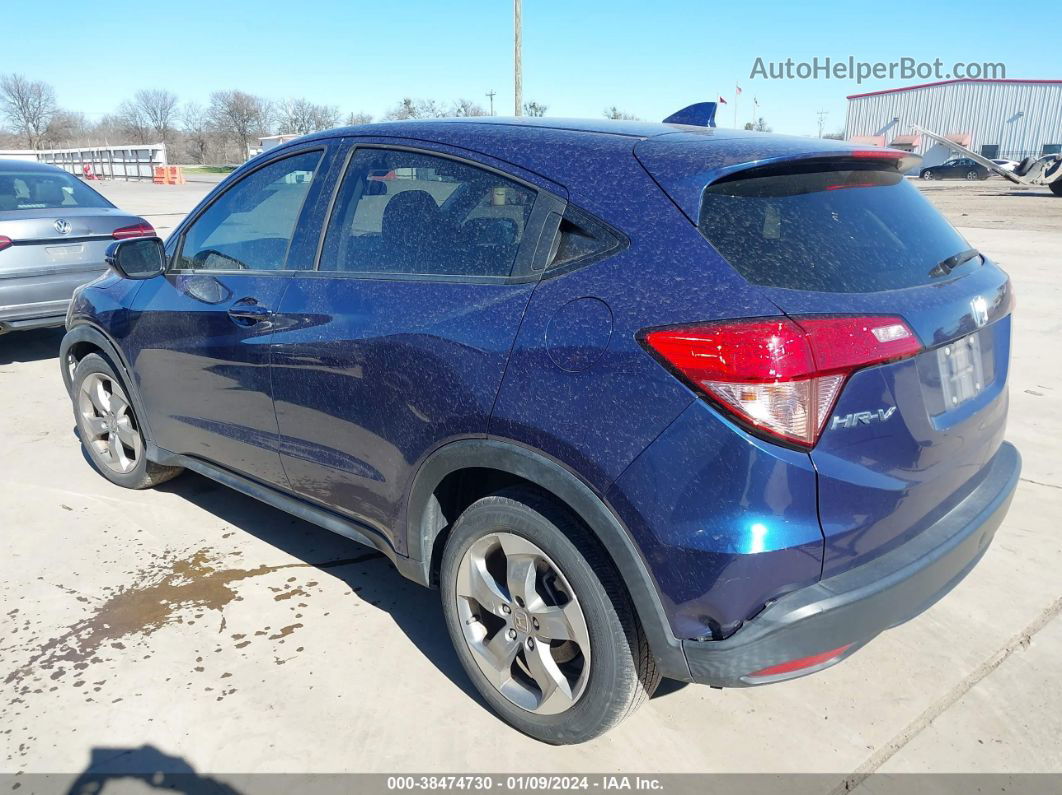 2017 Honda Hr-v Ex Blue vin: 3CZRU5H54HM718338