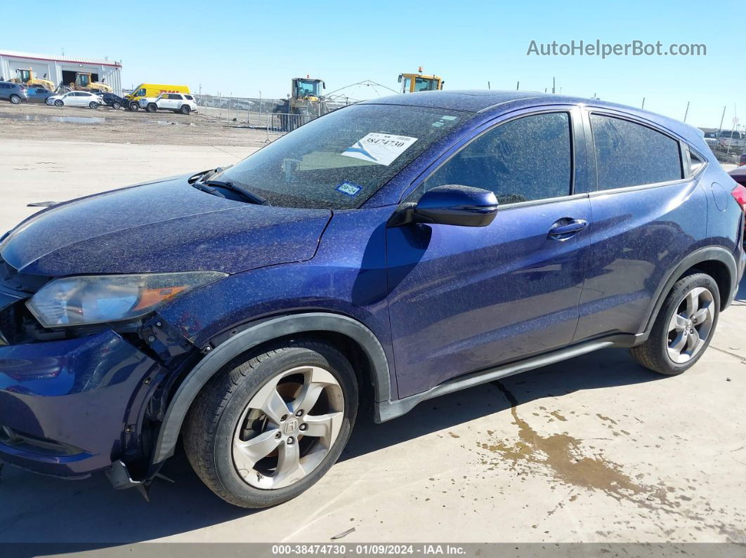 2017 Honda Hr-v Ex Blue vin: 3CZRU5H54HM718338