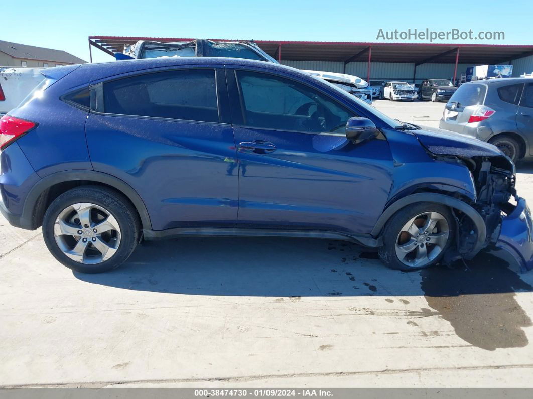 2017 Honda Hr-v Ex Blue vin: 3CZRU5H54HM718338