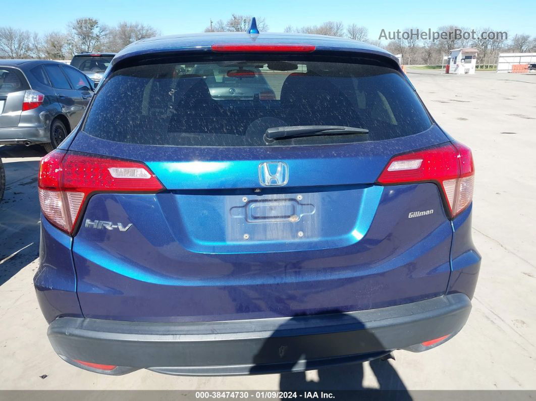 2017 Honda Hr-v Ex Blue vin: 3CZRU5H54HM718338