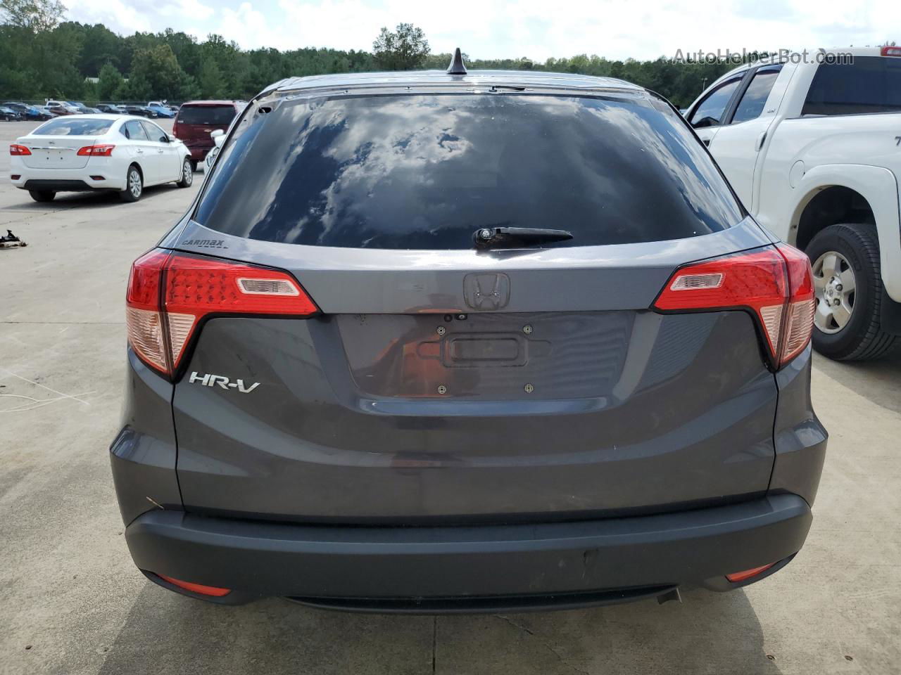 2018 Honda Hr-v Ex Gray vin: 3CZRU5H54JM701206