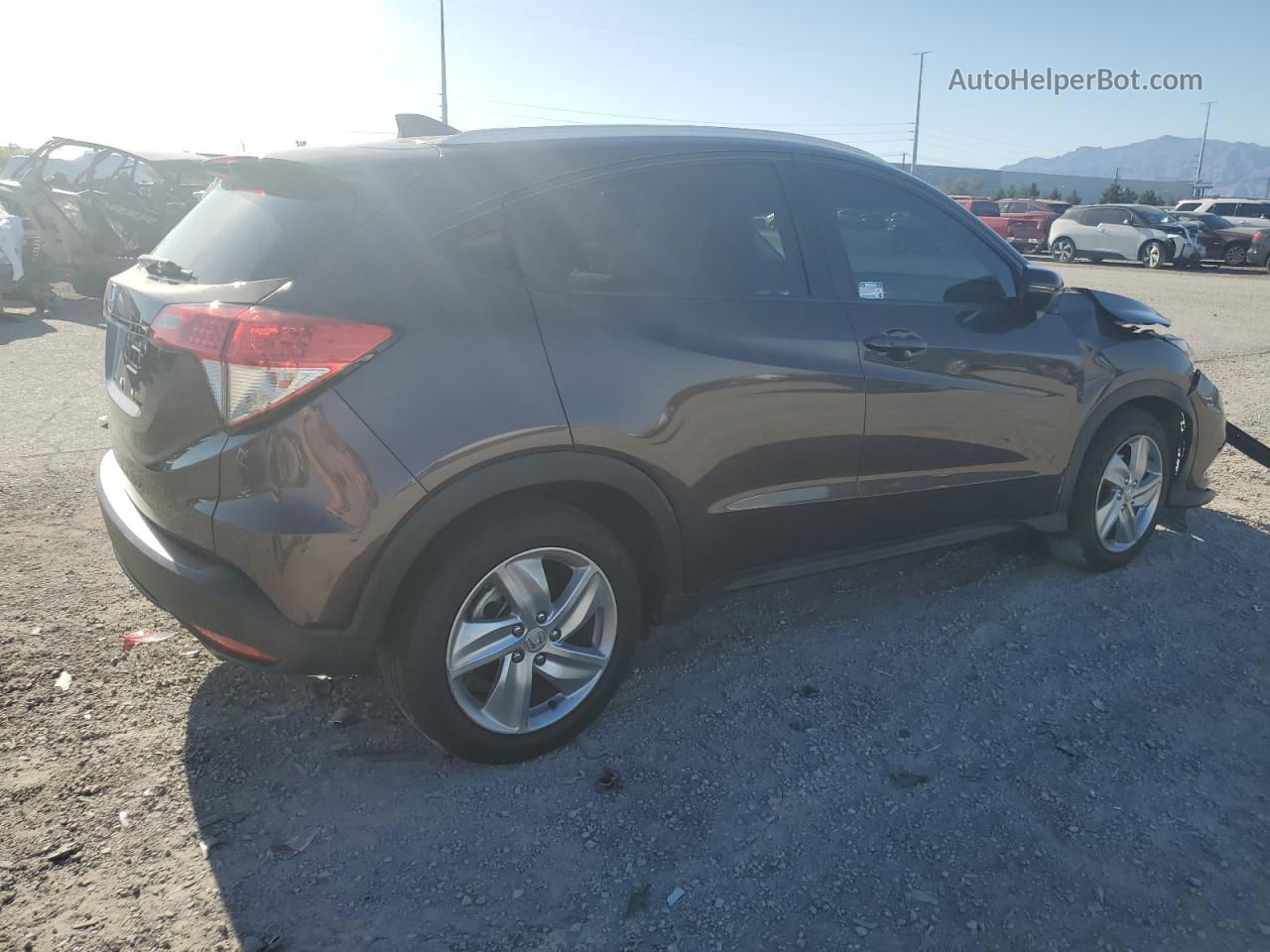 2019 Honda Hr-v Ex Purple vin: 3CZRU5H54KM721196