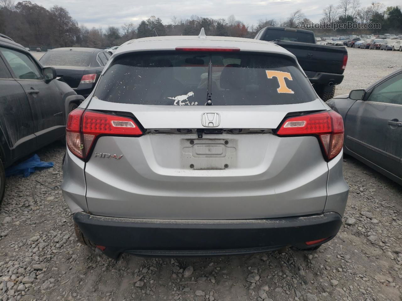 2016 Honda Hr-v Ex Silver vin: 3CZRU5H55GM711896