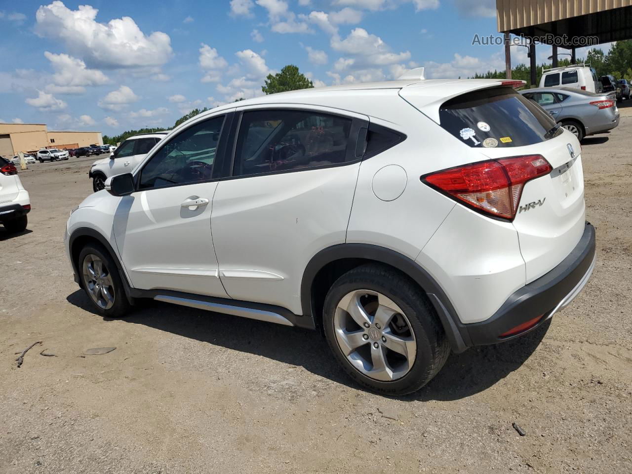 2016 Honda Hr-v Ex White vin: 3CZRU5H55GM721148