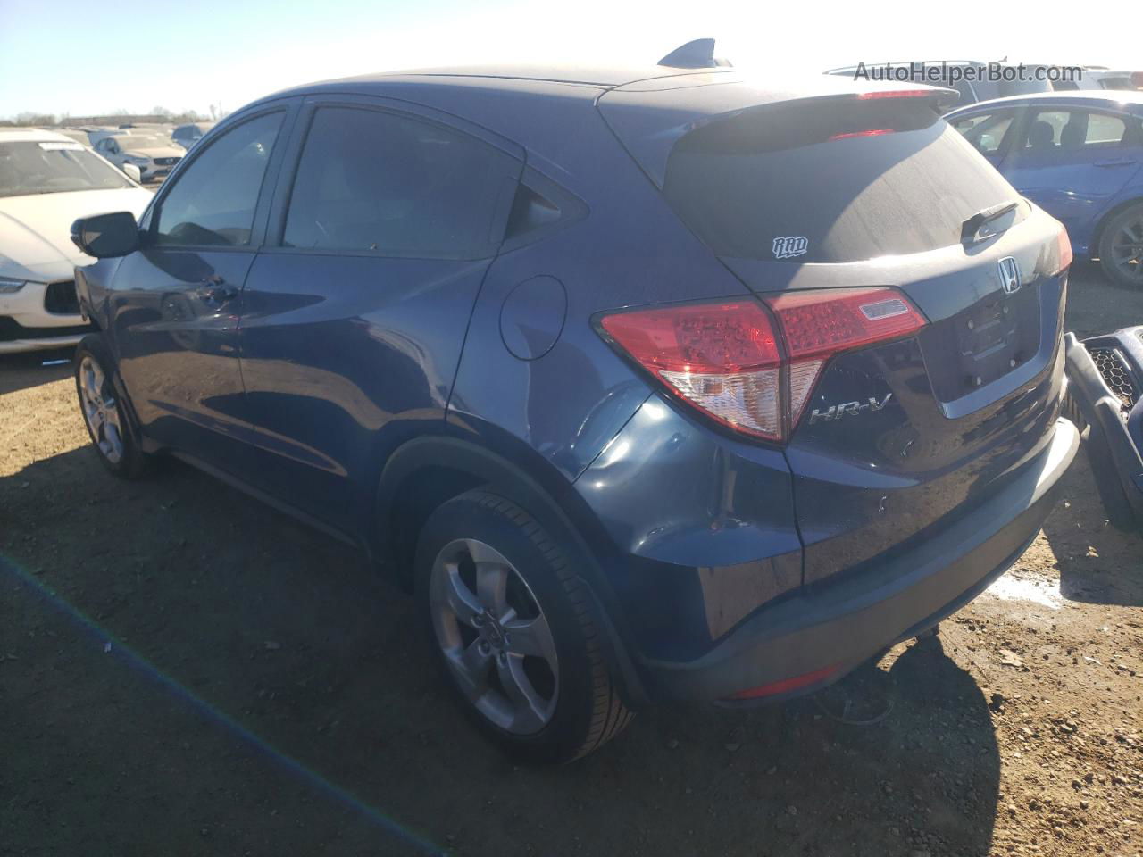 2016 Honda Hr-v Ex Blue vin: 3CZRU5H55GM728889