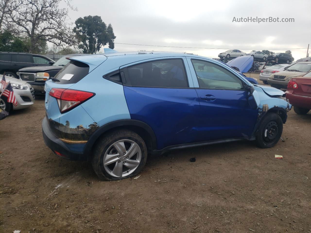 2019 Honda Hr-v Ex Двухцветный vin: 3CZRU5H55KM708554