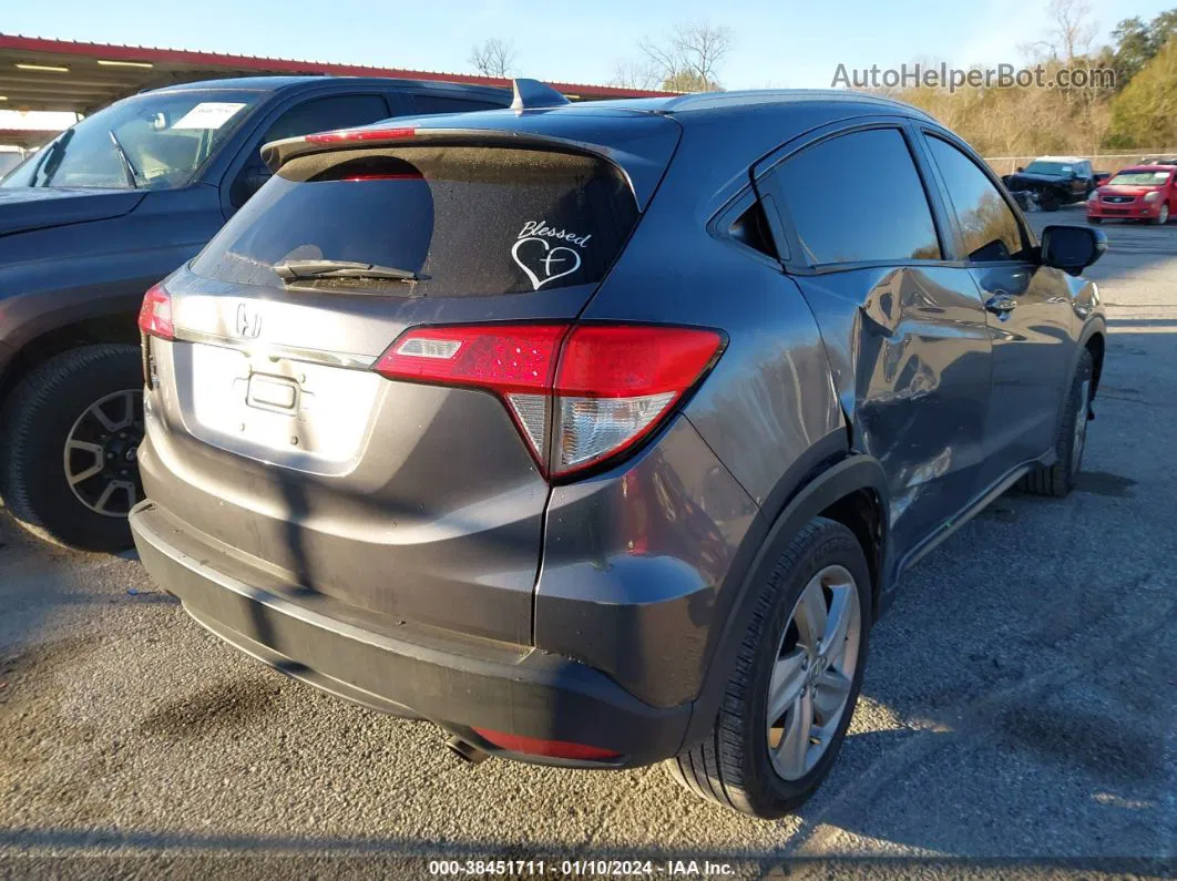 2019 Honda Hr-v Ex Gray vin: 3CZRU5H55KM712040