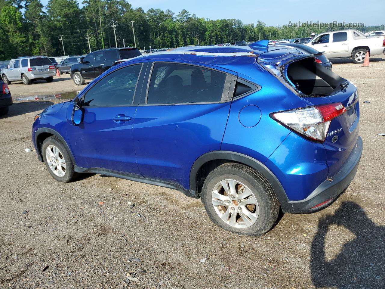 2019 Honda Hr-v Ex Blue vin: 3CZRU5H55KM715276