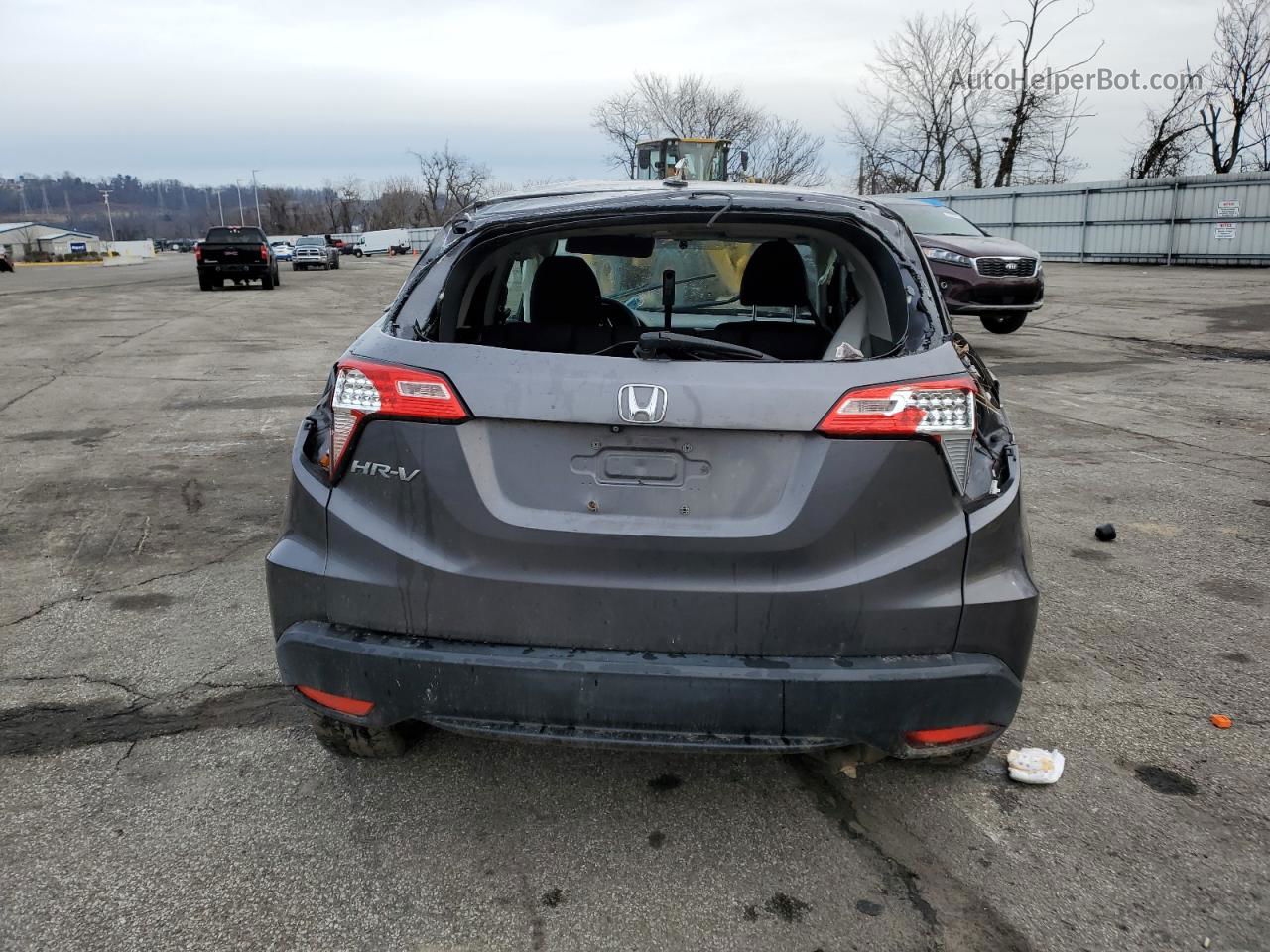 2016 Honda Hr-v Ex Charcoal vin: 3CZRU5H56GM704066