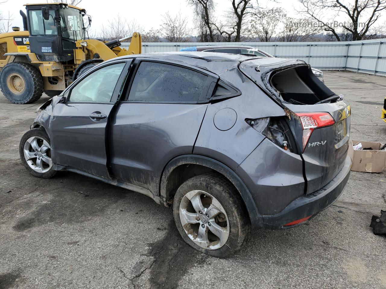 2016 Honda Hr-v Ex Charcoal vin: 3CZRU5H56GM704066