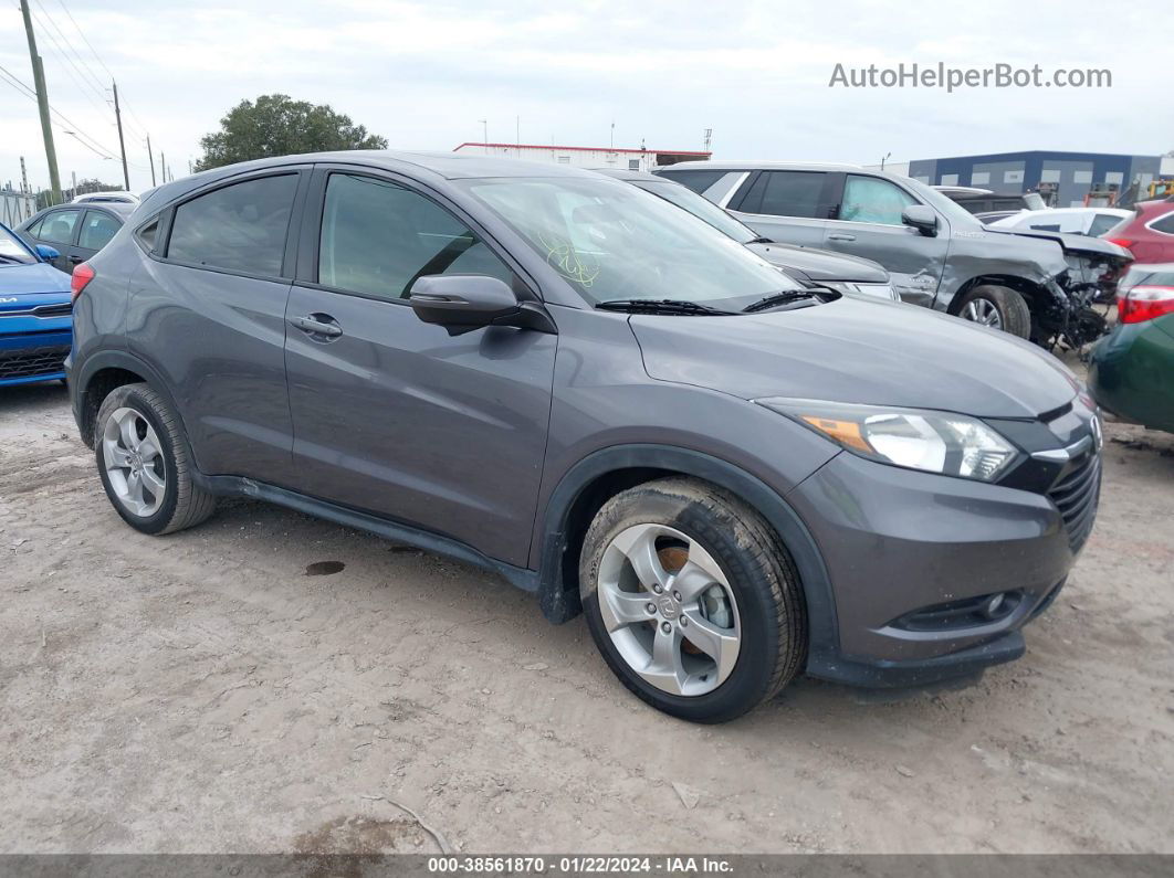 2016 Honda Hr-v Ex Серый vin: 3CZRU5H56GM717903