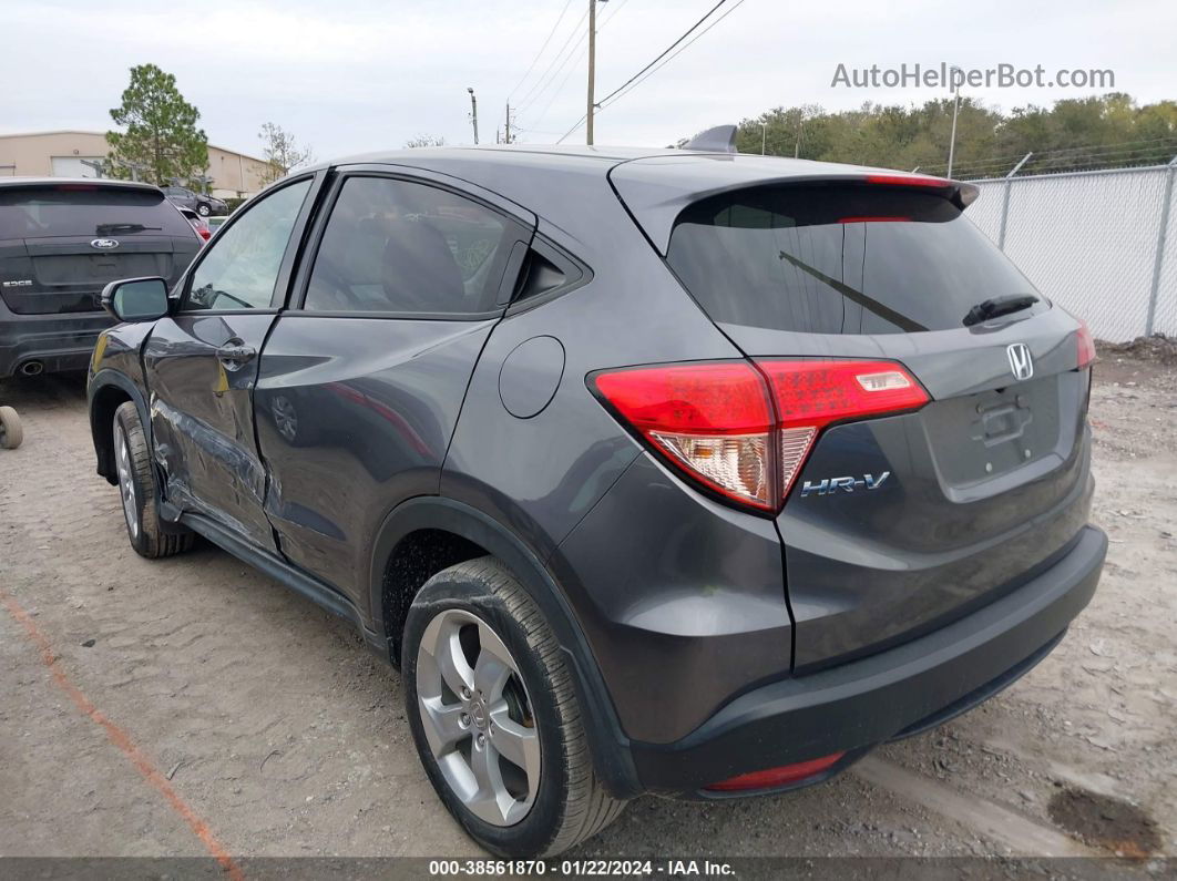 2016 Honda Hr-v Ex Gray vin: 3CZRU5H56GM717903