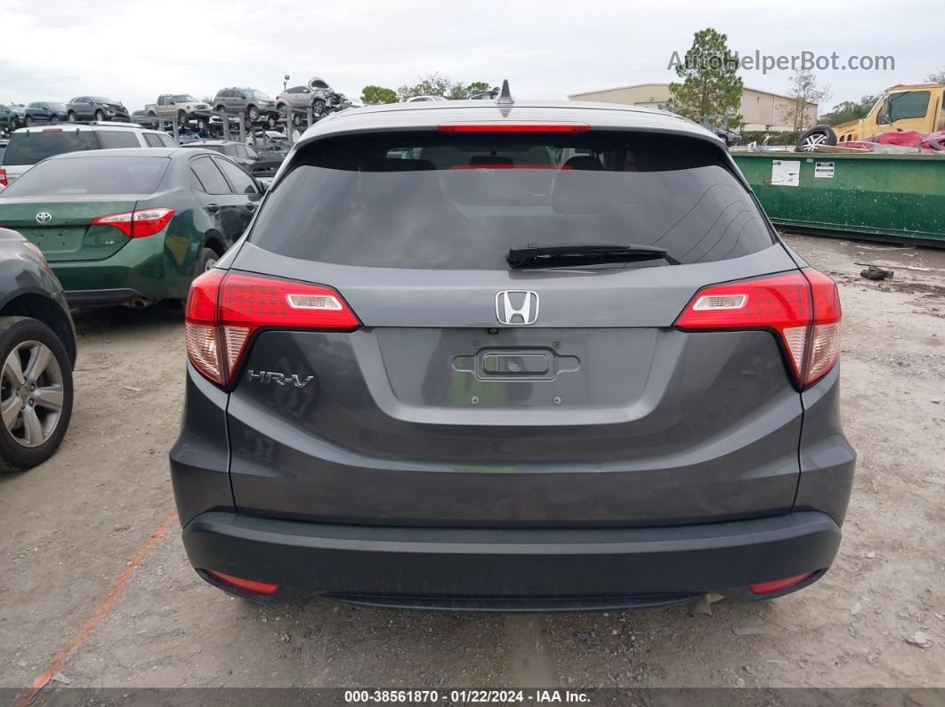 2016 Honda Hr-v Ex Gray vin: 3CZRU5H56GM717903