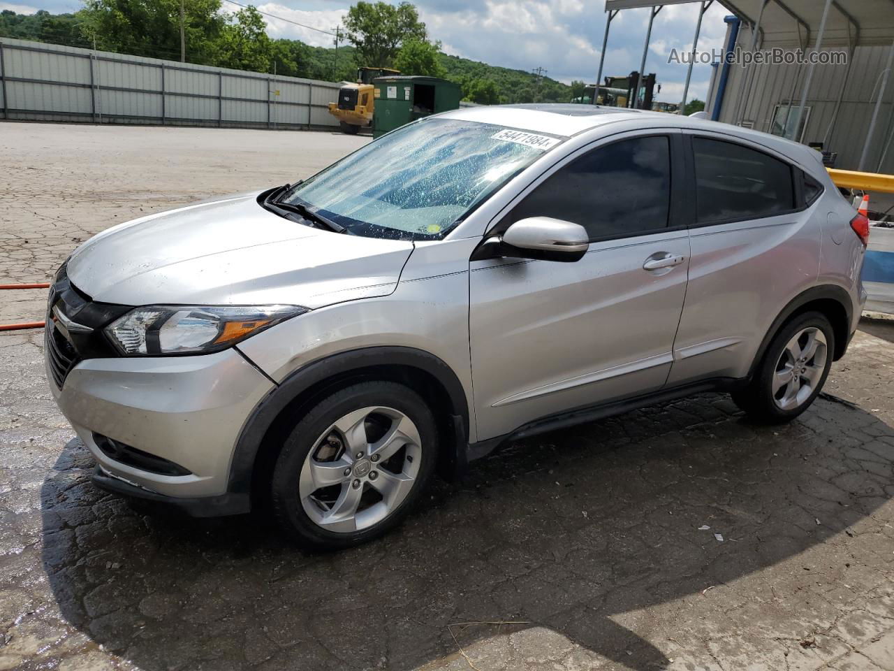 2016 Honda Hr-v Ex Silver vin: 3CZRU5H56GM731946