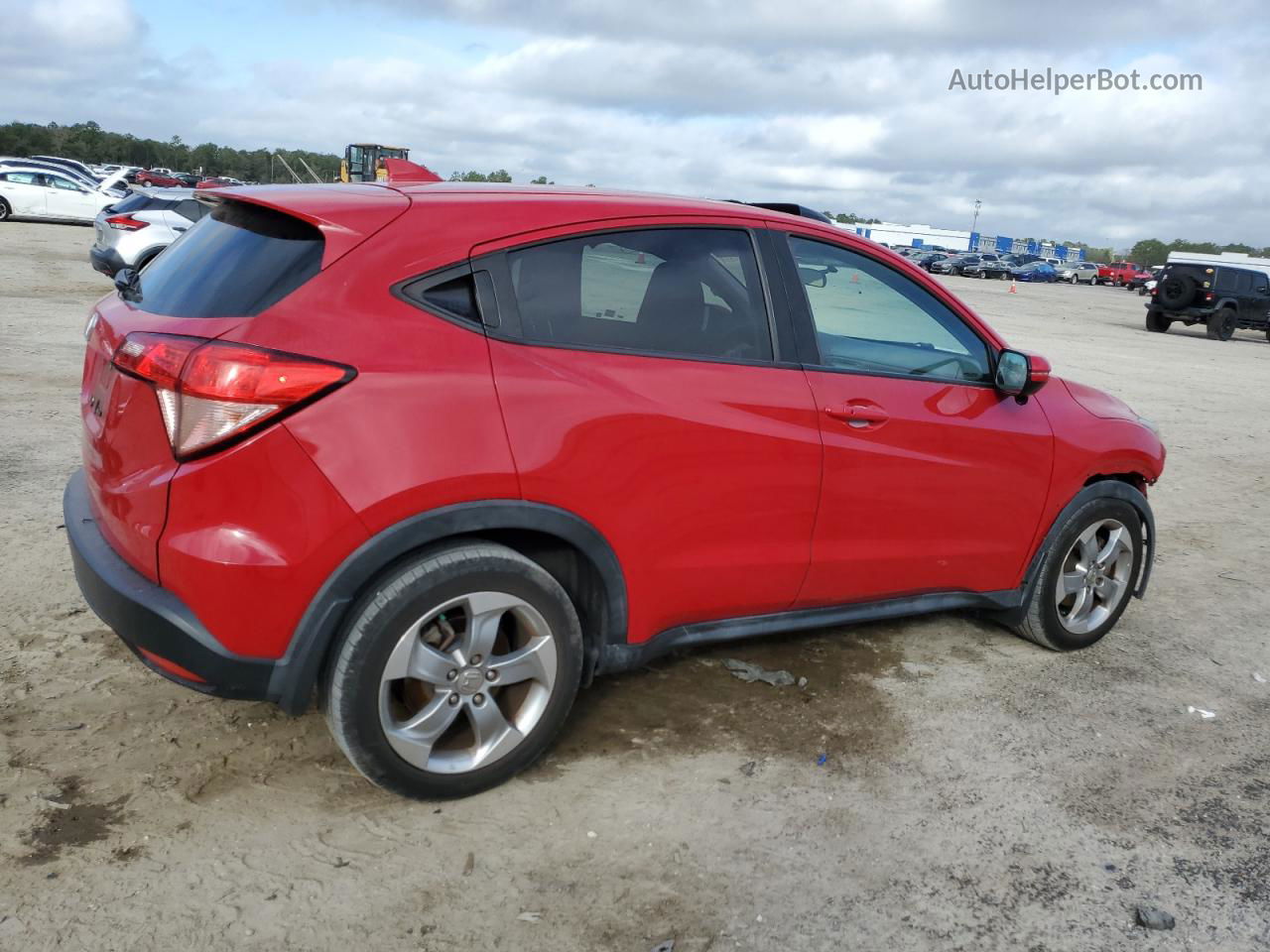 2017 Honda Hr-v Ex Red vin: 3CZRU5H56HM717563