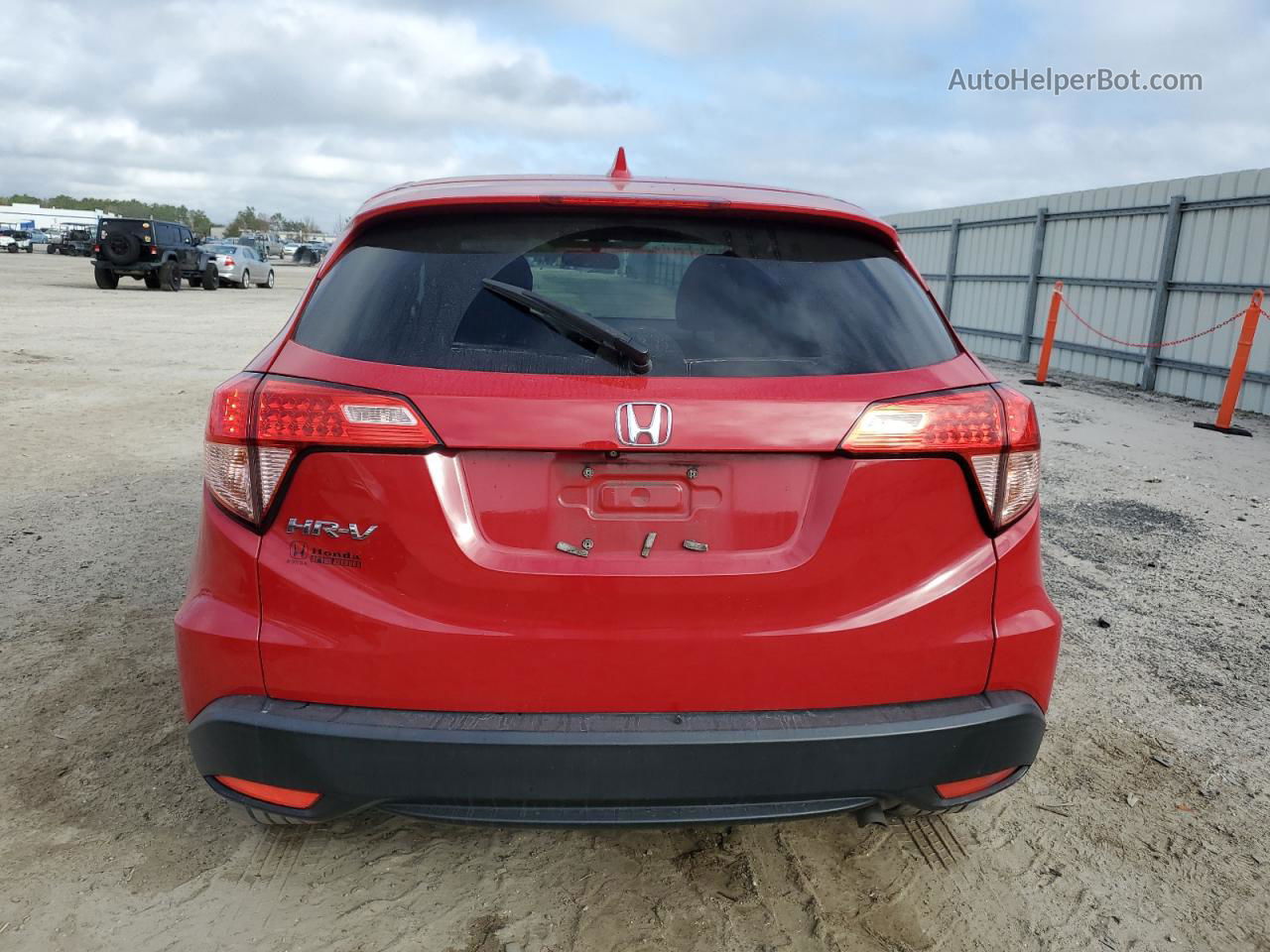 2017 Honda Hr-v Ex Red vin: 3CZRU5H56HM717563