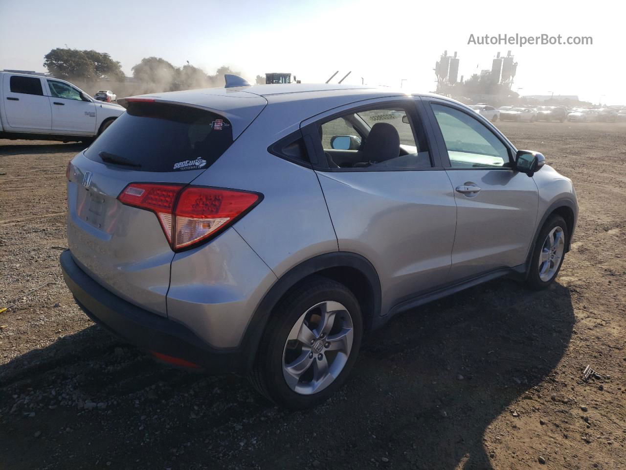 2017 Honda Hr-v Ex Silver vin: 3CZRU5H56HM720401